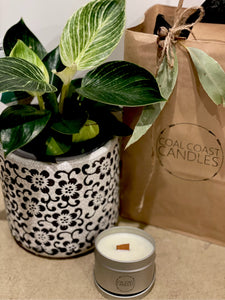 Candle Tin, Pot & Plant Pack